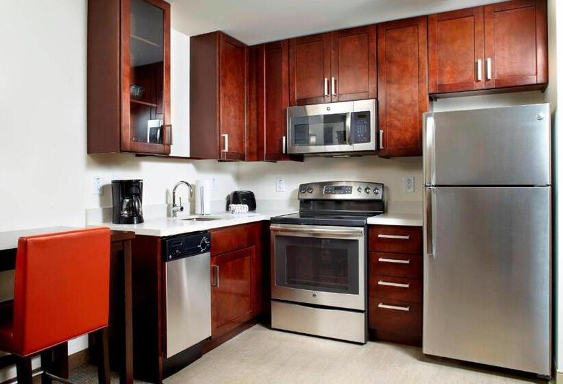 带大床的套房, Residence Inn By Marriott Orlando Lake Nona