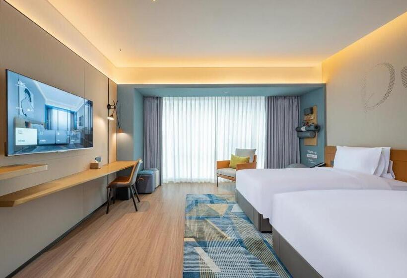 غرفه قياسية مطلة على القناة, Even Suzhou Grand Canal, An Ihg