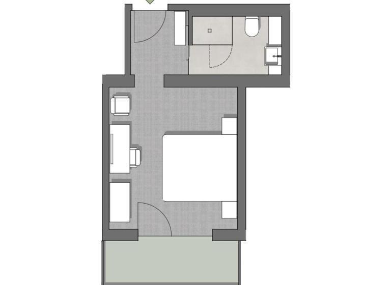 Номер Superior Вид на Горы, Panoramahotel Fliesserhof