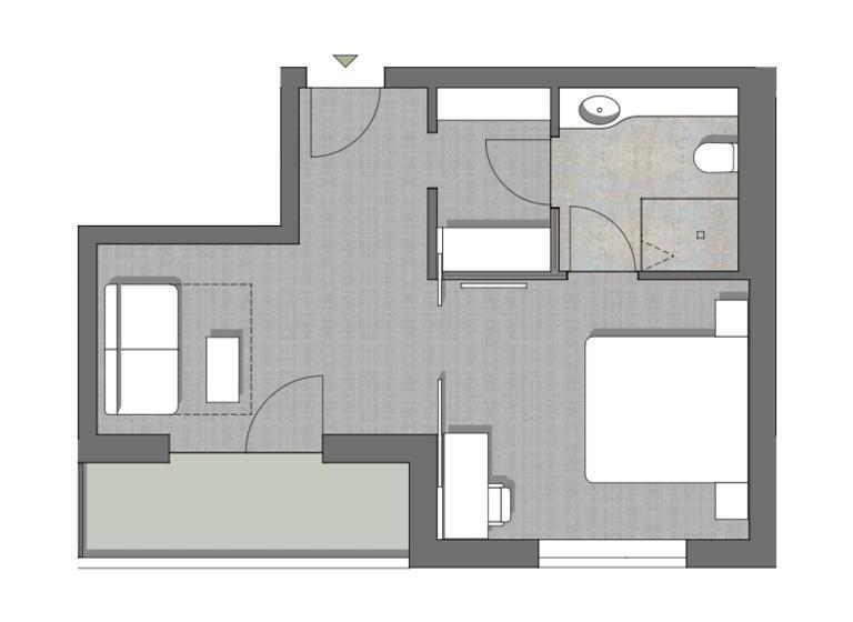 جناح جونيور مطل على الجبل, Panoramahotel Fliesserhof