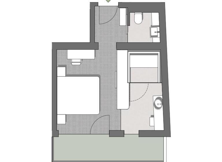 جناح مطلّ علي الجبل, Panoramahotel Fliesserhof