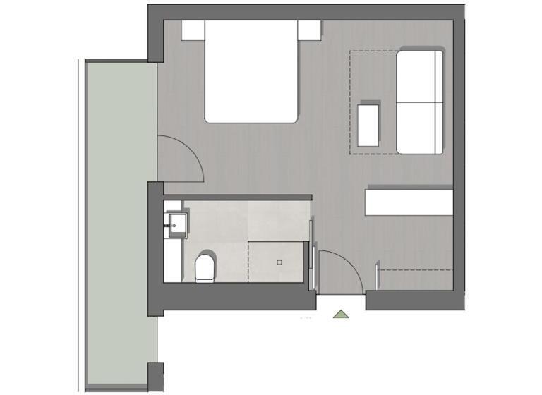 جناح جونيور مطل على الجبل, Panoramahotel Fliesserhof