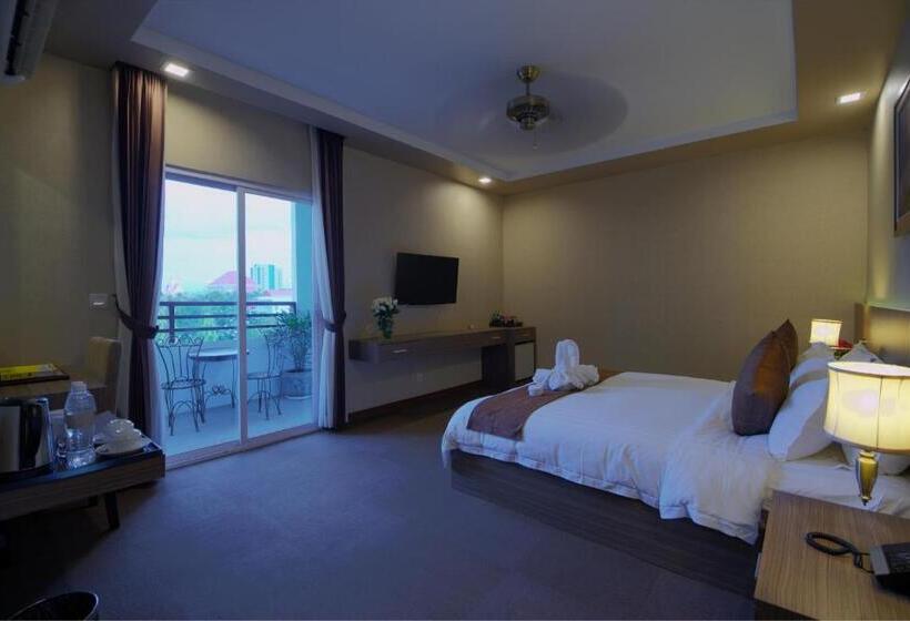 חדר סטנדרט עם מיטת קינג, Anik Boutique Hotel & Spa On Norodom Blvd