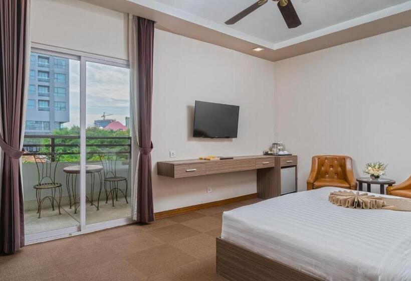 חדר סטנדרט עם מיטת קינג, Anik Boutique Hotel & Spa On Norodom Blvd