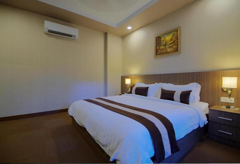 חדר דחוקס עם מיטת קינג, Anik Boutique Hotel & Spa On Norodom Blvd