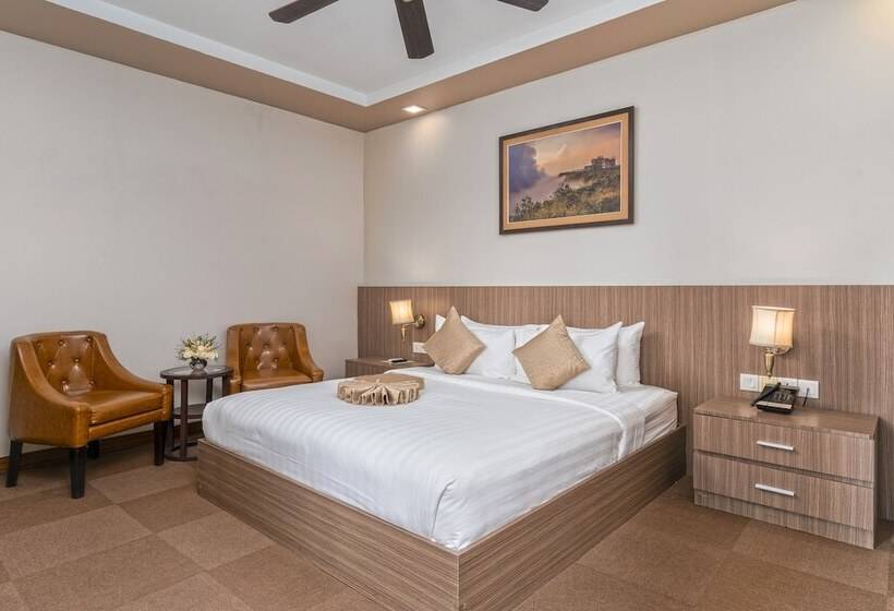 חדר דחוקס עם מיטת קינג, Anik Boutique Hotel & Spa On Norodom Blvd