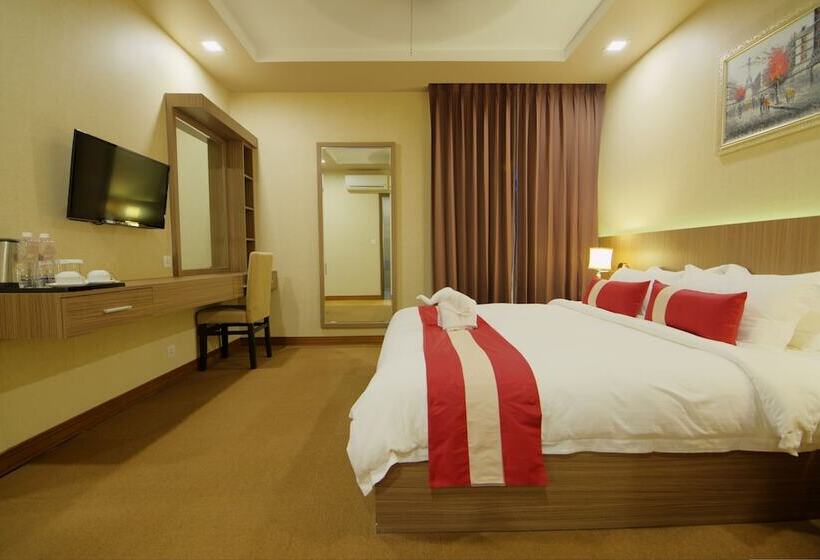 חדר דחוקס עם מיטת קינג, Anik Boutique Hotel & Spa On Norodom Blvd