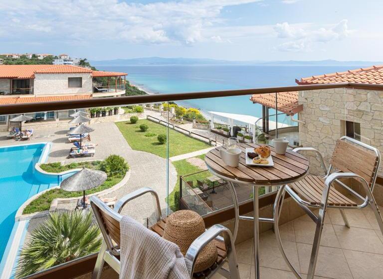 Полулюкс Боковой Вид на Море, Blue Bay Halkidiki