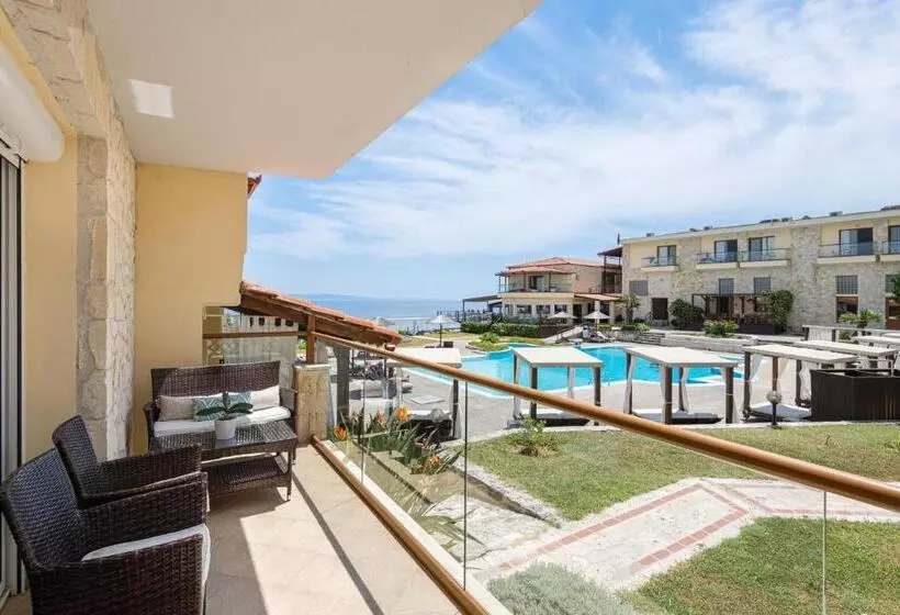 片側に海が見えるデラックスルーム, Blue Bay Halkidiki