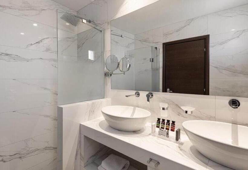 חדר דלוקס צדדי נוף לים, Blue Bay Halkidiki