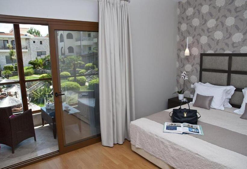 חדר דלוקס צדדי נוף לים, Blue Bay Halkidiki