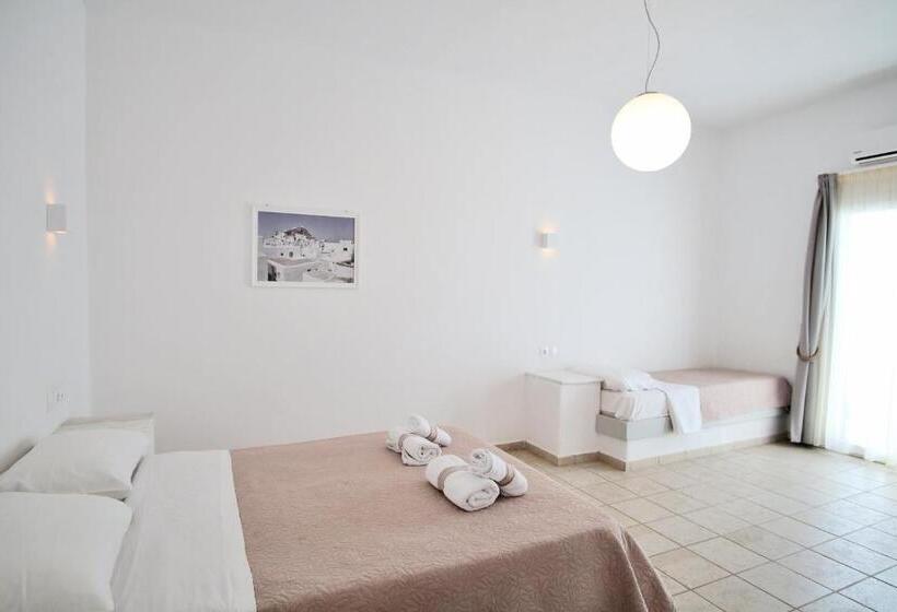 Family flat with sea view, Kritikakis Village