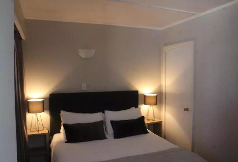Huoneisto 1 Makuuhuone, Aorangi Motel