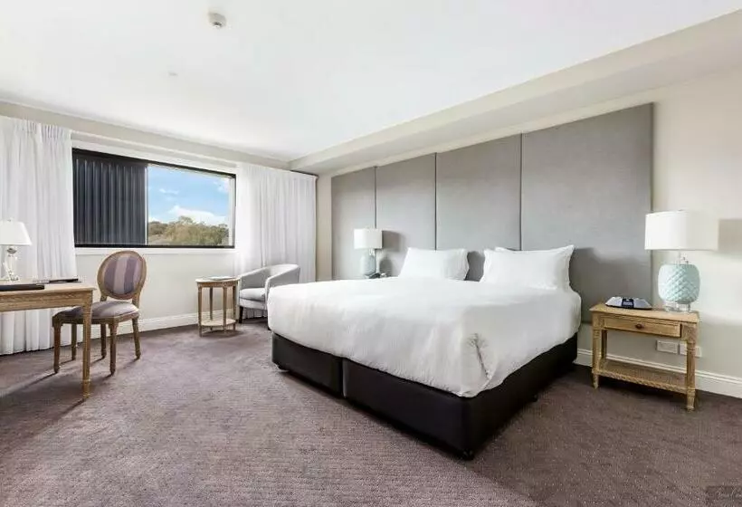 キングサイズベッドのデラックスルーム, Miramare Gardens Boutique Accommodation