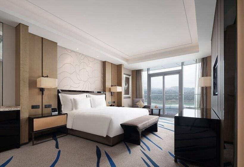 Habitació Deluxe Llit King, Wyndham Chongqing Yuelai