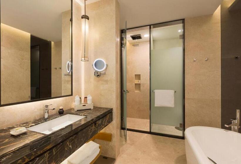 Habitació Deluxe Llit King, Wyndham Chongqing Yuelai