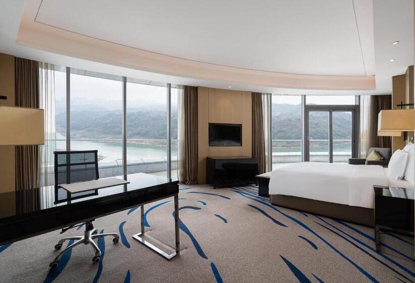 Habitació Club Llit King, Wyndham Chongqing Yuelai