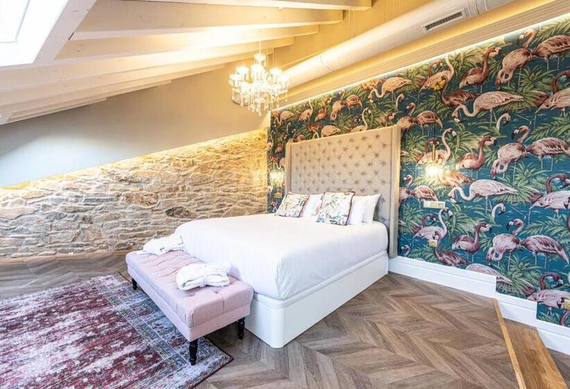 수피리어 룸 바다 전망, Hospedium Hotel Barómetro de Camariñas