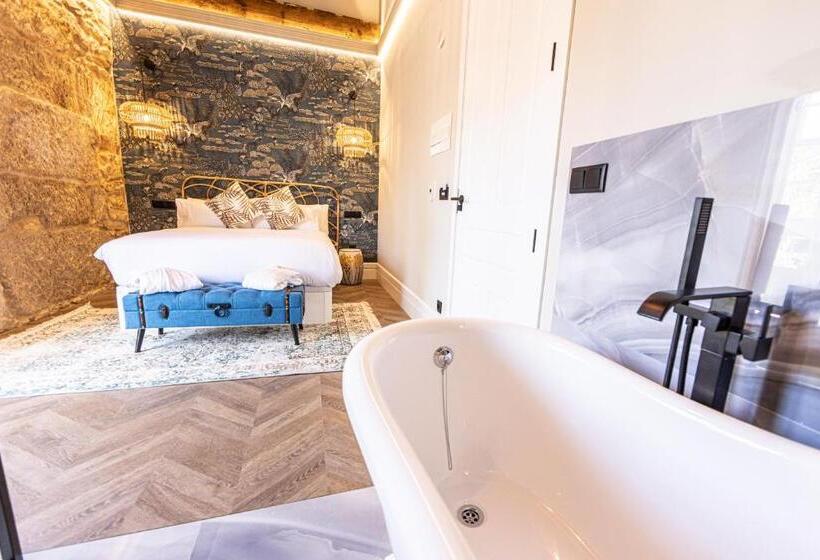 스탠다드 룸 가든 전망, Hospedium Hotel Barómetro de Camariñas