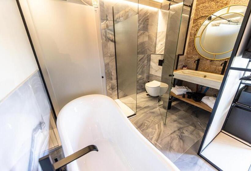 스탠다드 룸 가든 전망, Hospedium Hotel Barómetro de Camariñas