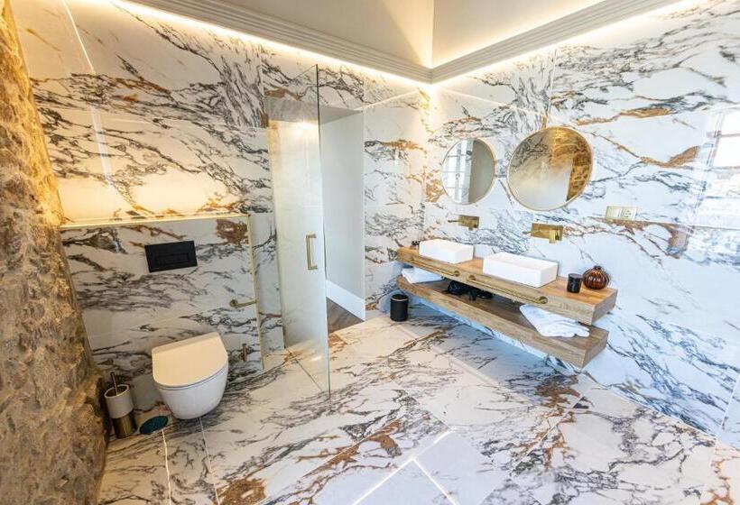 디럭스 테라스 룸 바다 전망, Hospedium Hotel Barómetro de Camariñas