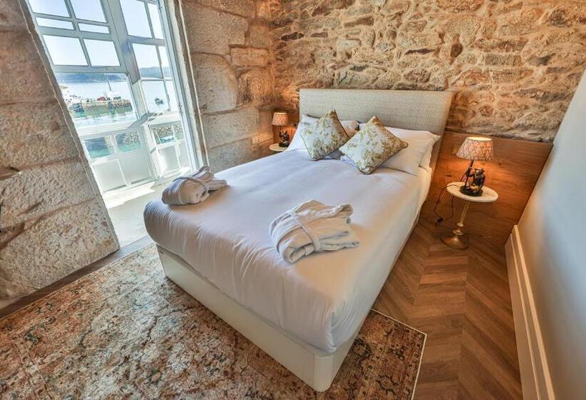 디럭스 테라스 룸 바다 전망, Hospedium Hotel Barómetro de Camariñas