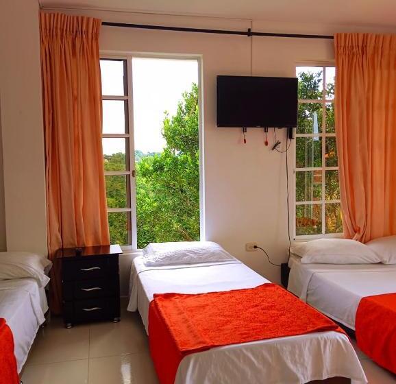 디럭스 패밀리 룸, Finca Hotel El Amanecer