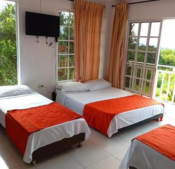 デラックスファミリールーム, Finca Hotel El Amanecer