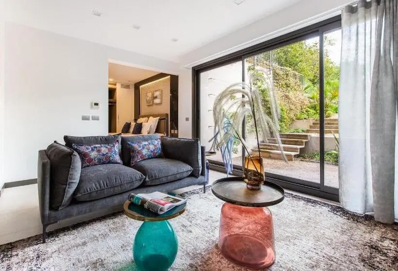 庭の見える1ベッドルームアパートメント, Villa Alexandra Luxury Apartments By Sweet Inn