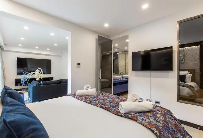 庭の見える1ベッドルームアパートメント, Villa Alexandra Luxury Apartments By Sweet Inn