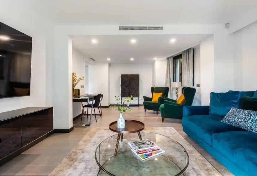 庭の見える1ベッドルームアパートメント, Villa Alexandra Luxury Apartments By Sweet Inn