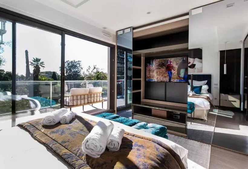 テラス付き1ベッドルームアパートメント, Villa Alexandra Luxury Apartments By Sweet Inn