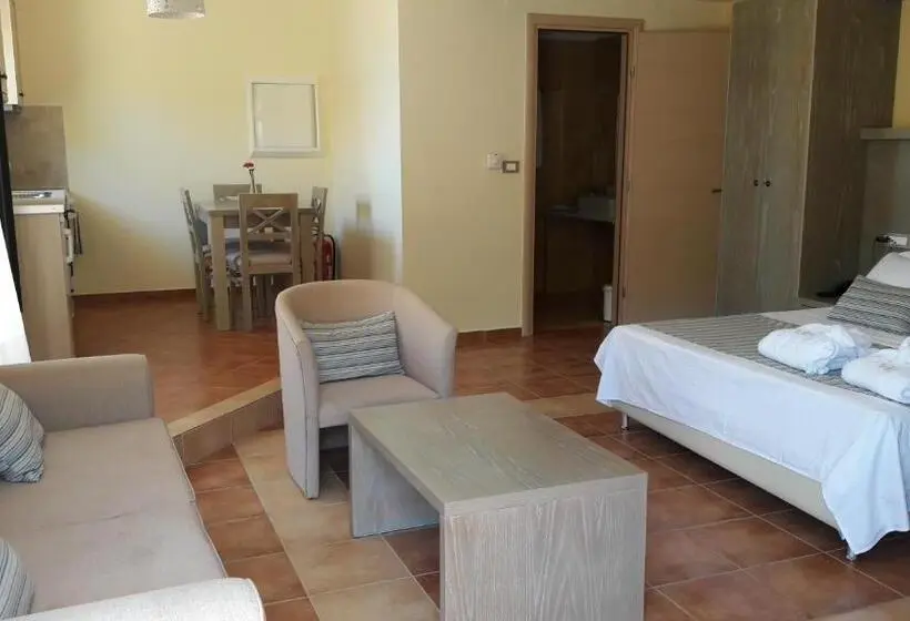 Standard-studio Sivuttainen Merinäkymä, Syvota Apartments