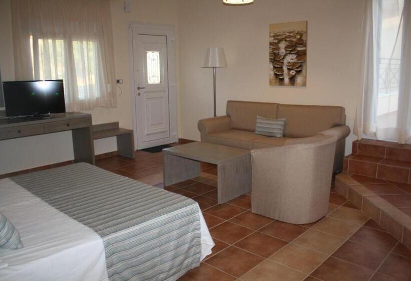 サイドオーシャンビューのスタンダードワンルーム, Syvota Apartments