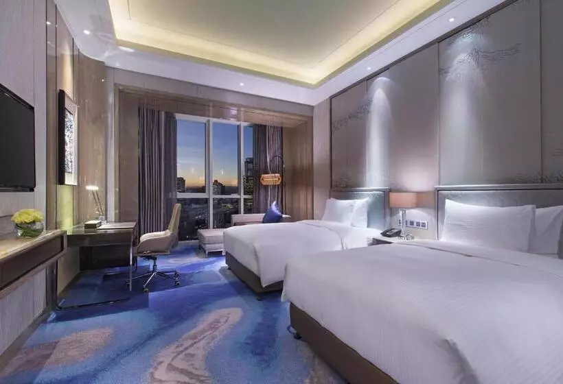 シティビューのデラックスルーム, Pullman Yantai Center