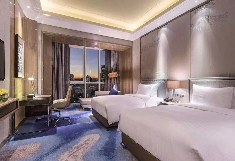 シティビューのデラックスルーム, Pullman Yantai Center