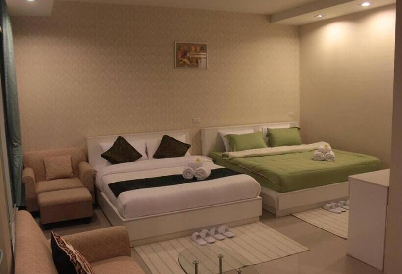 디럭스 패밀리 룸, Saranya River House สรัญญาริเวอร์เฮาส์