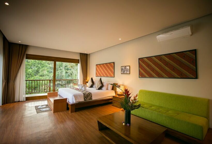 וילה עם חדר שינה אחד ובריכת שחיה, Senetan Villas And Spa Resort