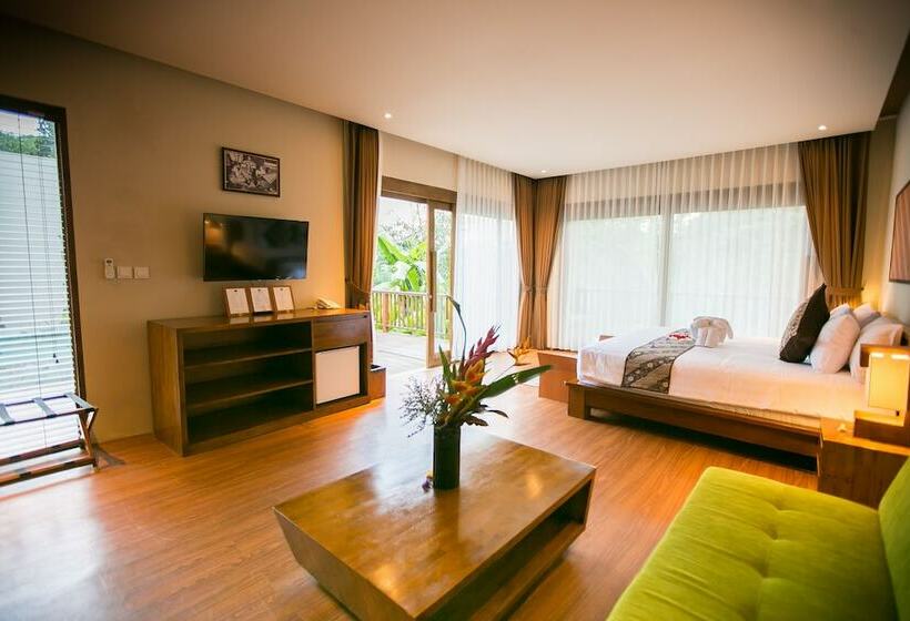 Вилла с 1 спальней и бассейном, Senetan Villas And Spa Resort