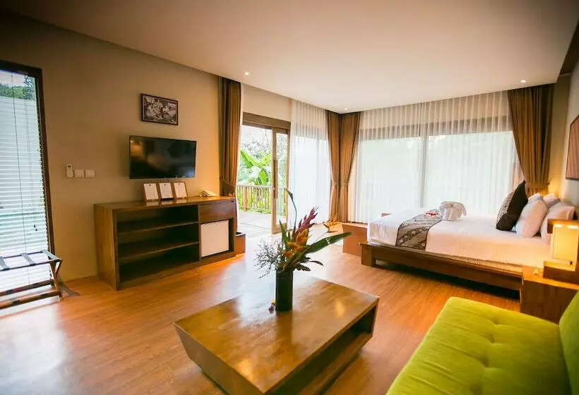 ویلای یک اتاق خوابه با استخر شنا, Senetan Villas And Spa Resort