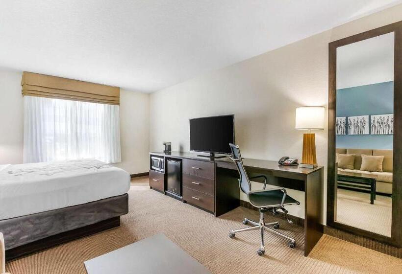 Люкс Кровать Кинг, Sleep Inn & Suites Ames Near Isu Campus