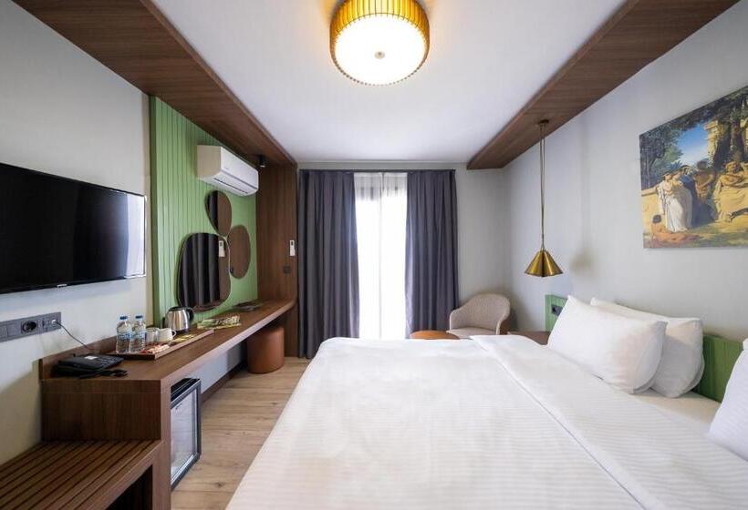 חדר דלוקס עם מרפסת, Assos Troy Beach