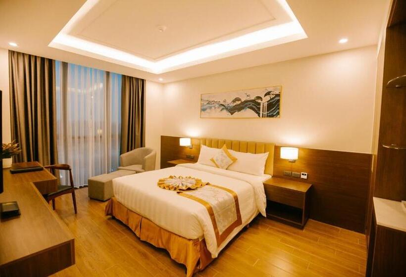 اتاق استاندارد با تخت بزرگ, Songlam Waterfront Hotel 藍江酒店