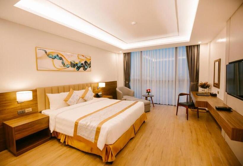 اتاق استاندارد با تخت بزرگ, Songlam Waterfront Hotel 藍江酒店