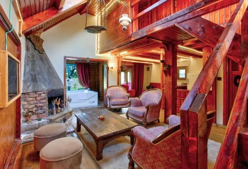Villa 1 Makuuhuone Puutarhanäkymä, Paradise Plus Agva