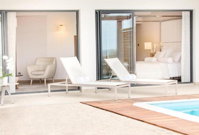 جناح مزود بحمام سباحة, Akoya Hotel & Spa