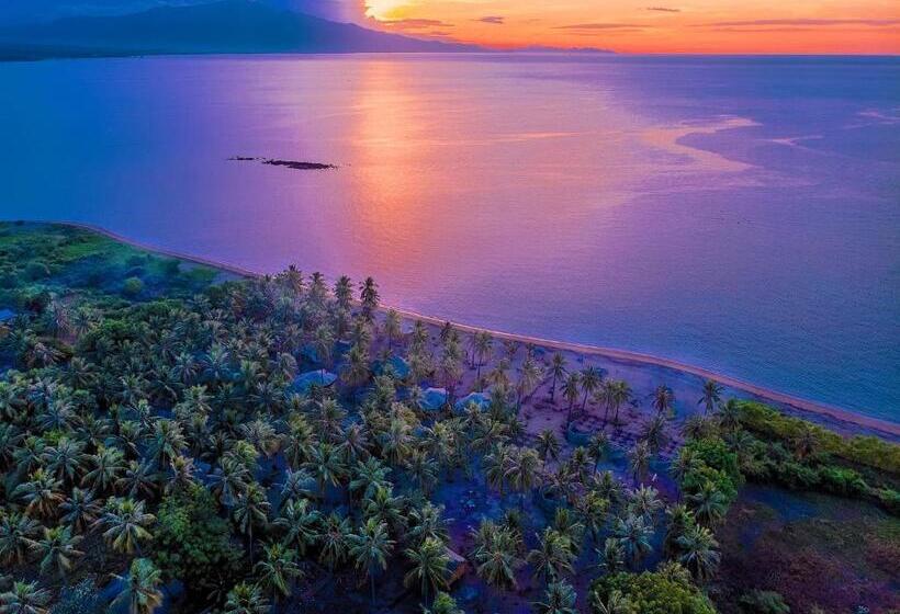 בקתה סטנדרטית עם נוף לים, Coconut Garden Beach Resort