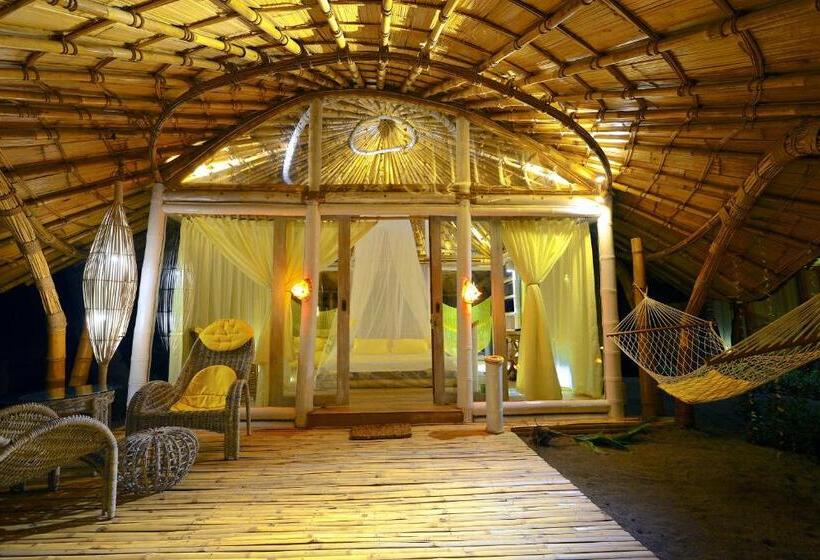 בקתה סטנדרטית עם נוף לים, Coconut Garden Beach Resort