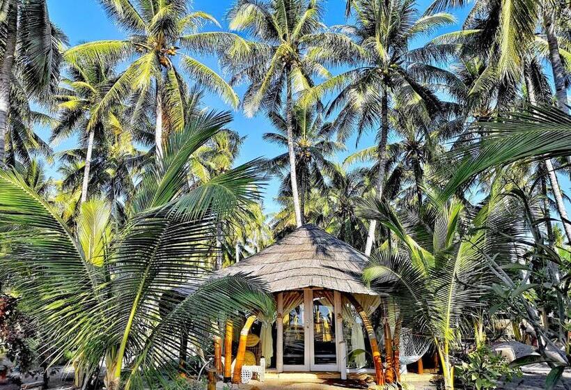 בקתה סטנדרטית עם נוף לים, Coconut Garden Beach Resort