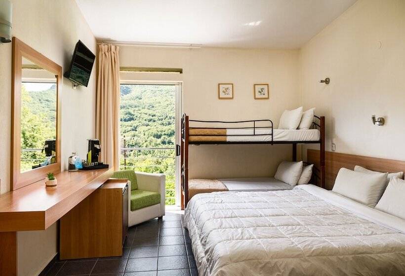 חדר משפחתי, Gefiri Plakas Hotel By Konnect, Tzoumerka